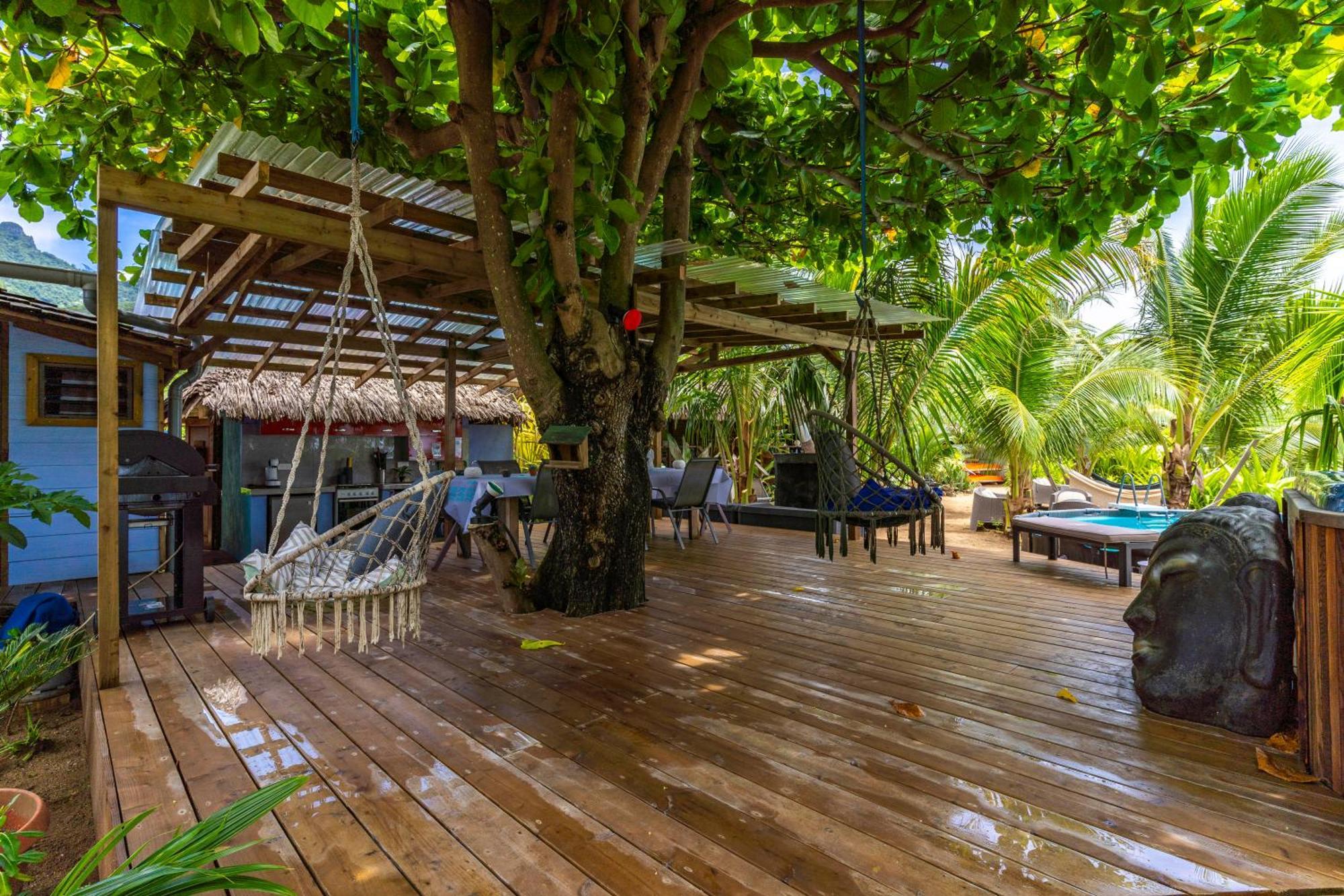 Fare Oaoa Haapiti Aparthotel Moorea Exterior photo